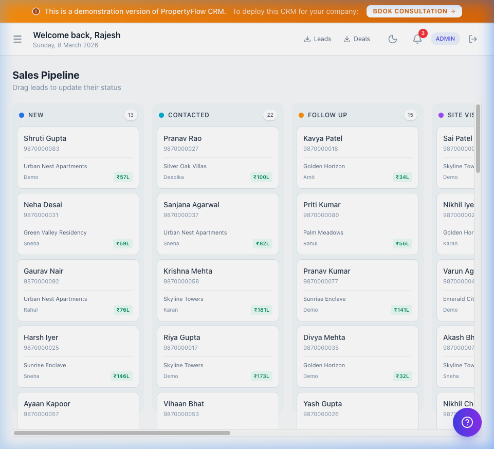 Lead Pipeline Management